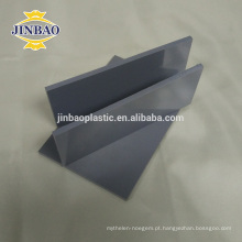 JINBAO cinza pvc material 1.22x2.44 pvc folha rígida para construção
